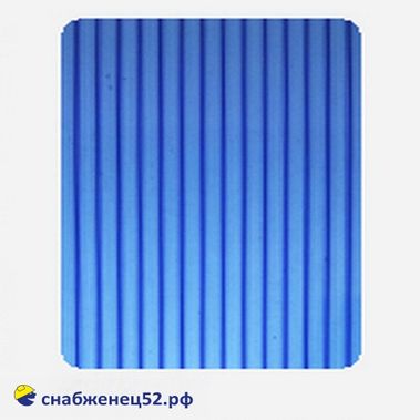Поликарбонат  4мм синий (2,1*12м), 1п.м.